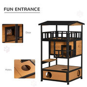 Cat House, Wooden Cat House Amazon Shipping, WalMart Banned, No Shipping On Weekends