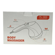 Full Body Vibration Handheld Massager - 4 Massage Heads Neck Shoulders