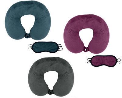 Travel Sleep Pillows Masks