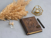 Horse Full Grain Leather Journal Diary Notebook Unlined